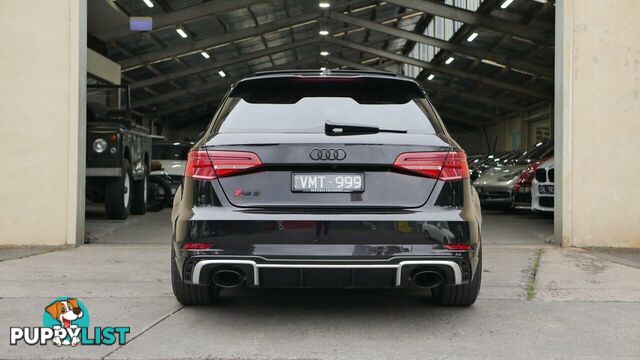 2018 Audi RS 3  8V MY18 Sportback S Tronic Quattro Hatchback