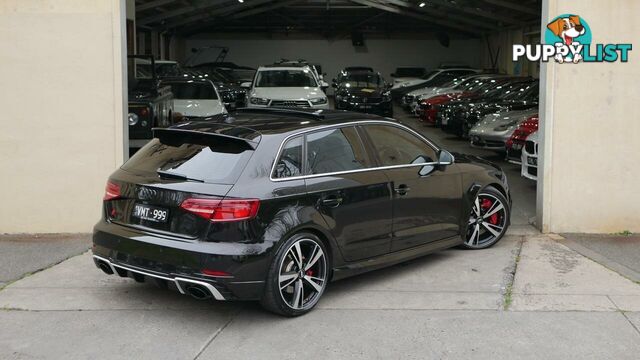 2018 Audi RS 3  8V MY18 Sportback S Tronic Quattro Hatchback