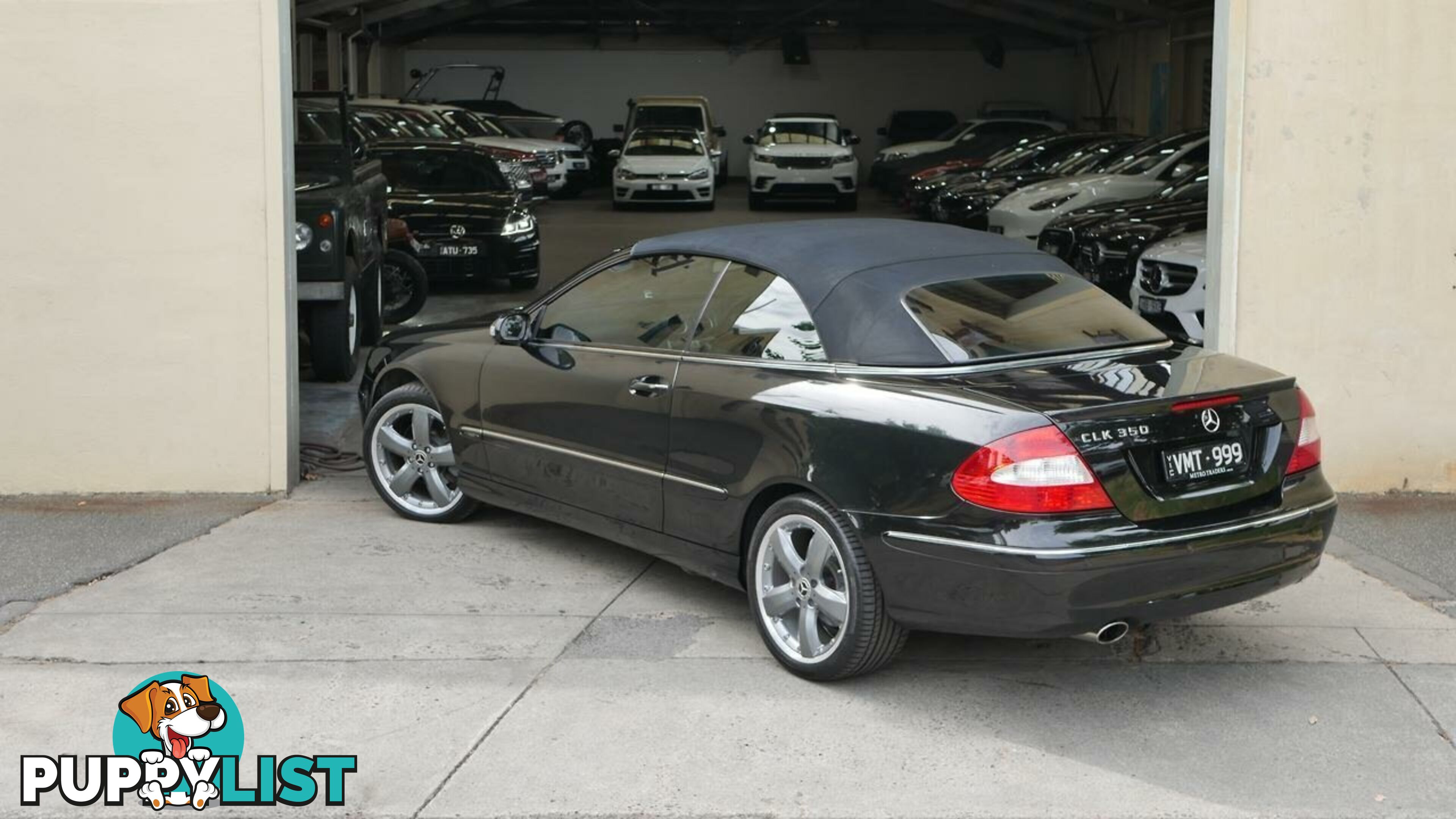 2005 Mercedes-Benz CLK-Class  A209 MY06 CLK350 Avantgarde Cabriolet