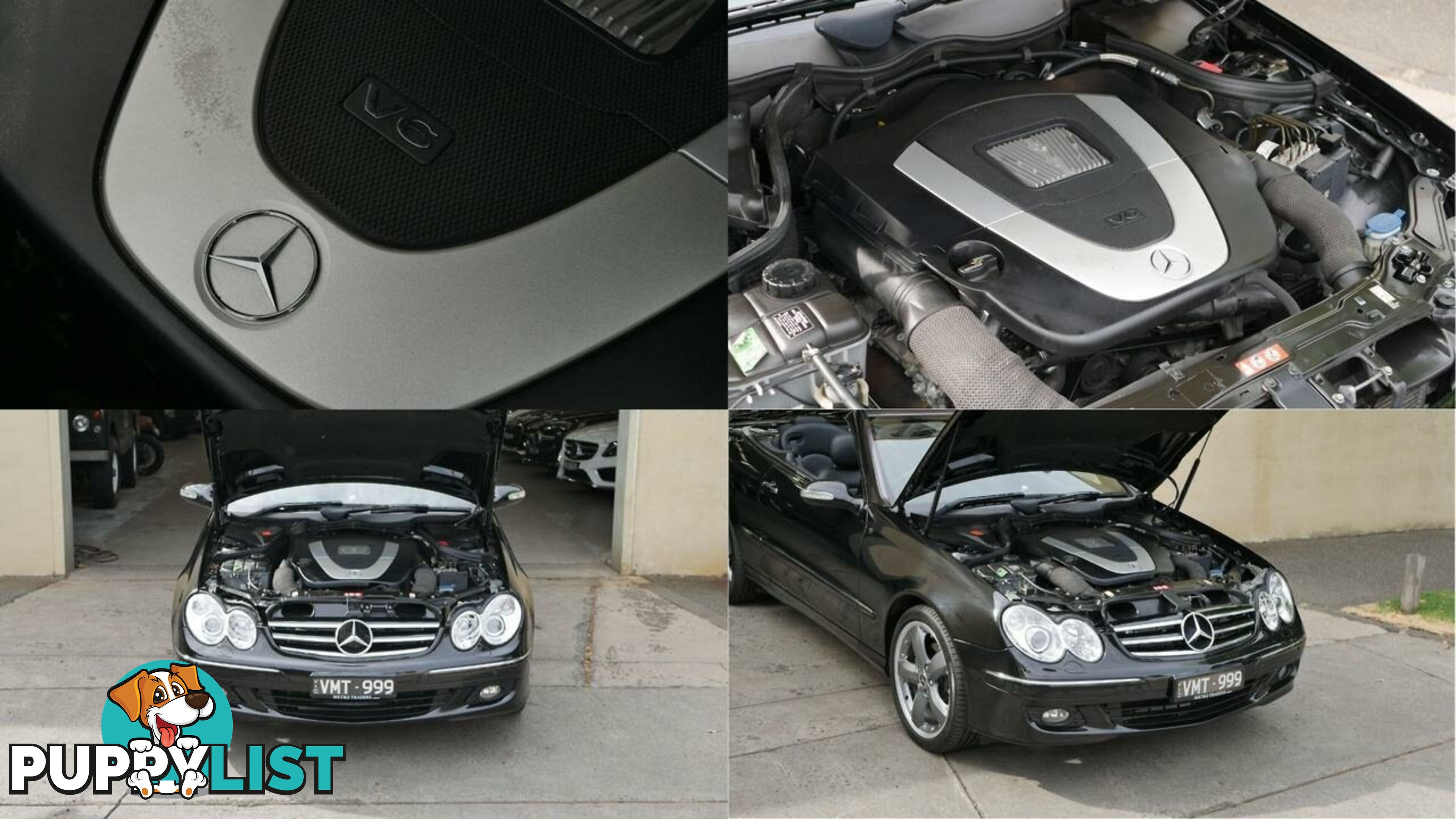 2005 Mercedes-Benz CLK-Class  A209 MY06 CLK350 Avantgarde Cabriolet