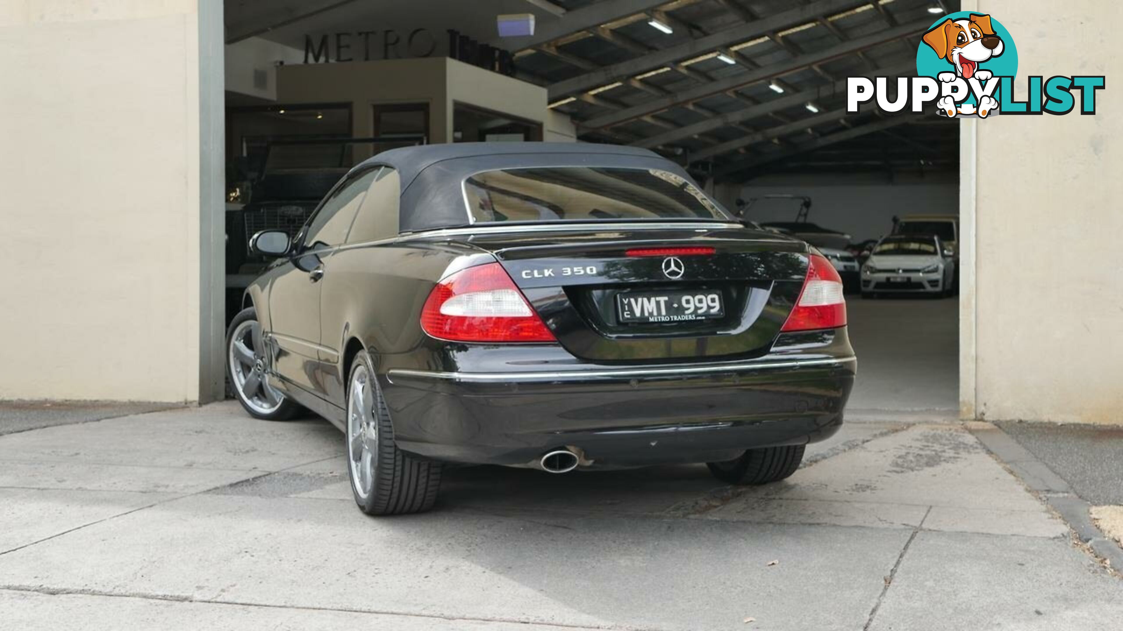 2005 Mercedes-Benz CLK-Class  A209 MY06 CLK350 Avantgarde Cabriolet