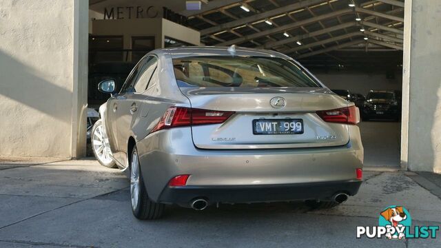 2014 Lexus IS  GSE30R IS250 Luxury Sedan