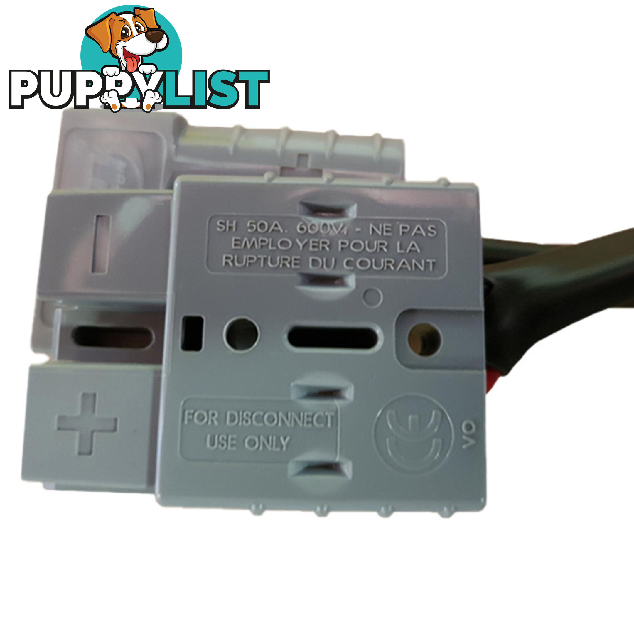 50 amp Anderson Plug Splitter Single to Double Plug SKU - BB-3x50ampSplitter