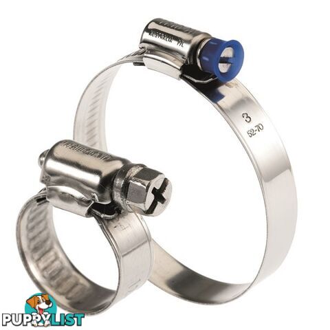 Tridon Regular Hose Clamps 35mm â 48mm Full S. Steel Solid Band 10 pk SKU - SMP2AP