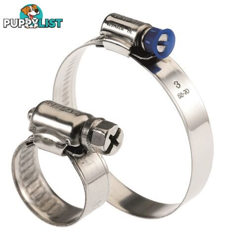 Tridon Regular Hose Clamps 35mm â 48mm Full S. Steel Solid Band 10 pk SKU - SMP2AP