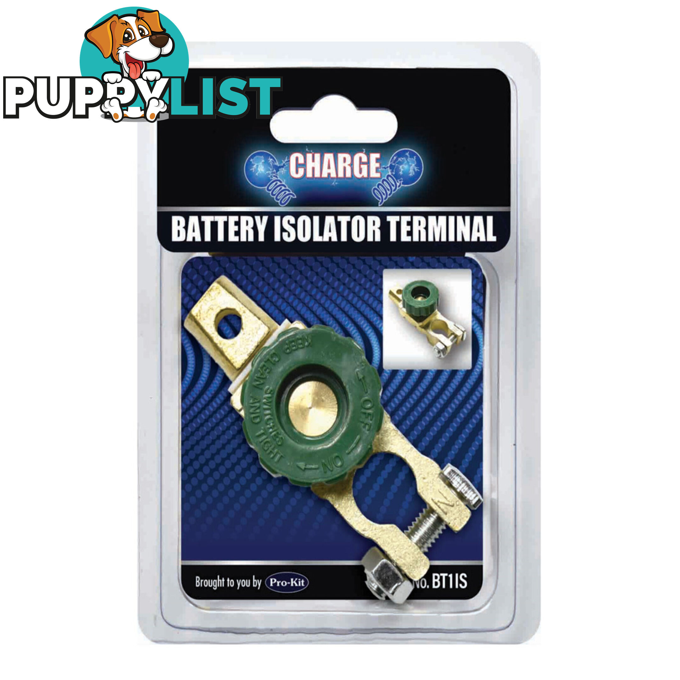 PK Tools Battery Isolator Brass Terminal SKU - BS1IS