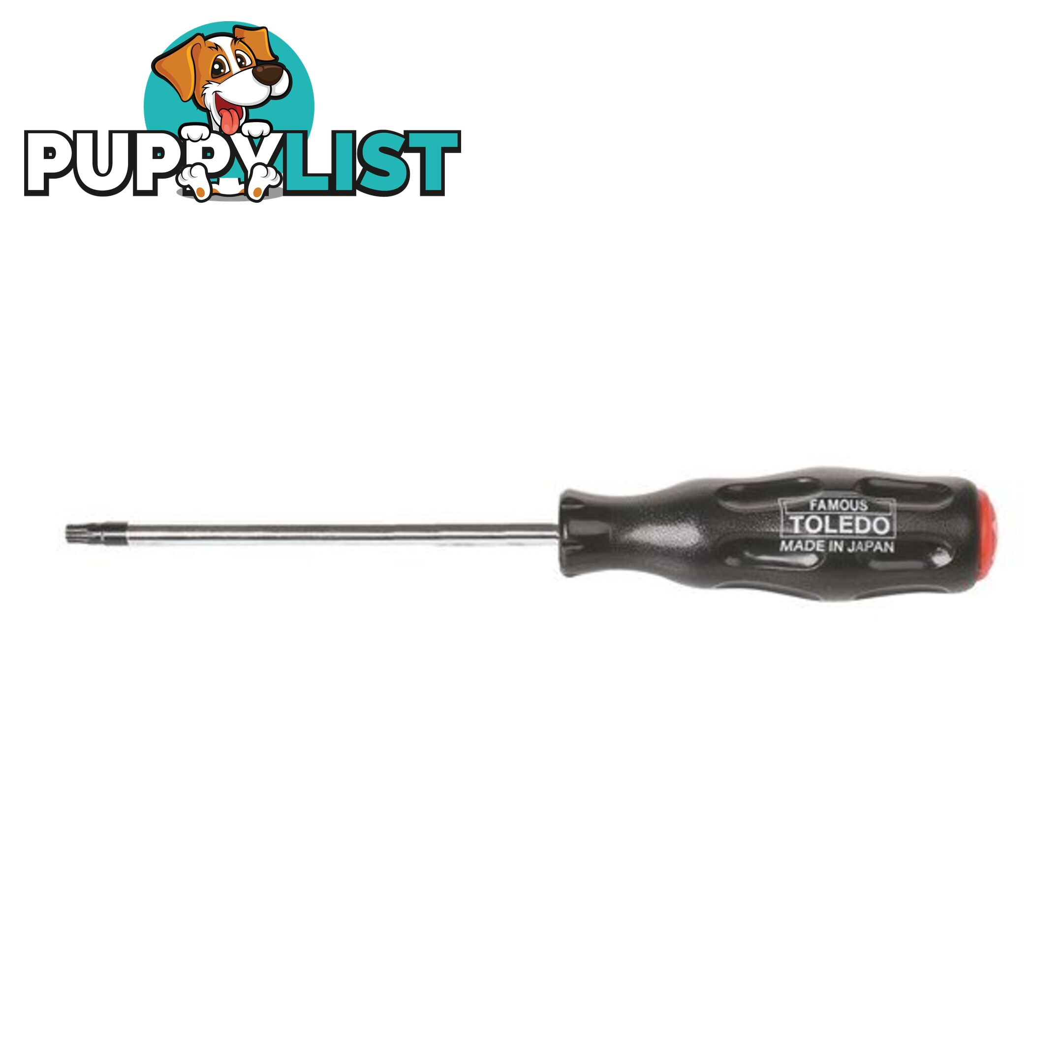 Toledo Screwdriver Tamperproof Torx T30 x 125mm SKU - 321917