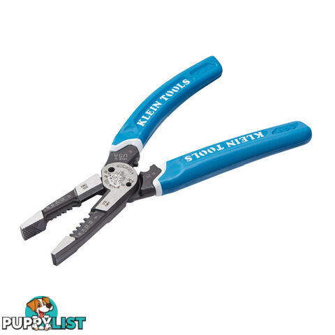 Klein Kurve™ Heavy-Duty Wire Stripper Cutter Crimper 8-20 AWG SKU - K12065CR