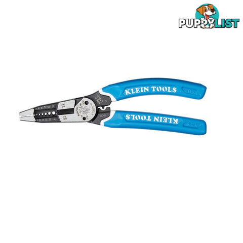 Klein Kurve™ Heavy-Duty Wire Stripper Cutter Crimper 8-20 AWG SKU - K12065CR