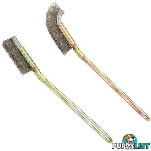 Toledo Stainless Steel Bristles Cleaning Brush Set 2 Pc SKU - 301074