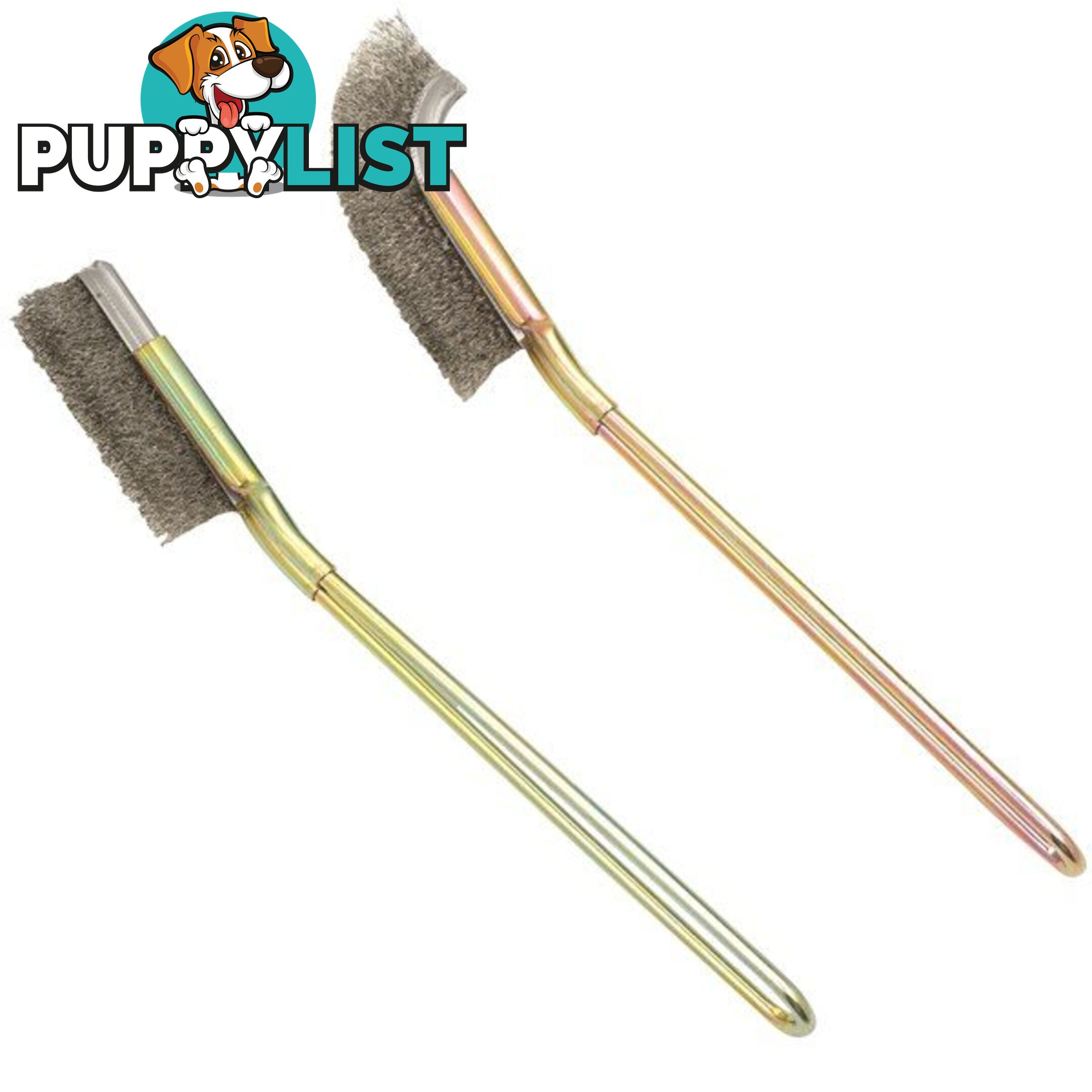 Toledo Stainless Steel Bristles Cleaning Brush Set 2 Pc SKU - 301074