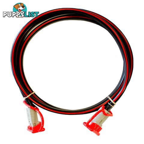 12v Extension x 0.5m  - 8 B S Dual Core, 50amp Connectors   Dust Caps SKU - BB-50ampandotoando0.5m-1