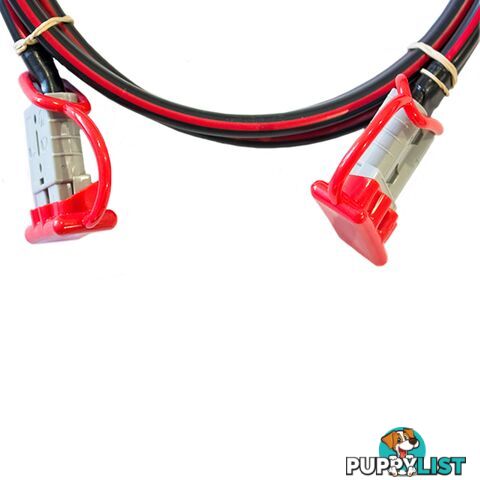 12v Extension x 0.5m  - 8 B S Dual Core, 50amp Connectors   Dust Caps SKU - BB-50ampandotoando0.5m-1