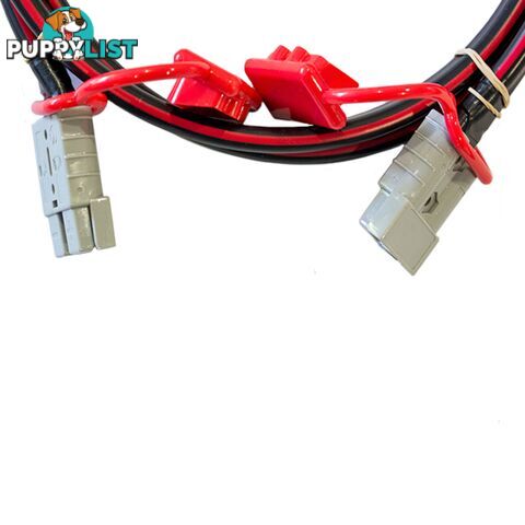 12v Extension x 0.5m  - 8 B S Dual Core, 50amp Connectors   Dust Caps SKU - BB-50ampandotoando0.5m-1