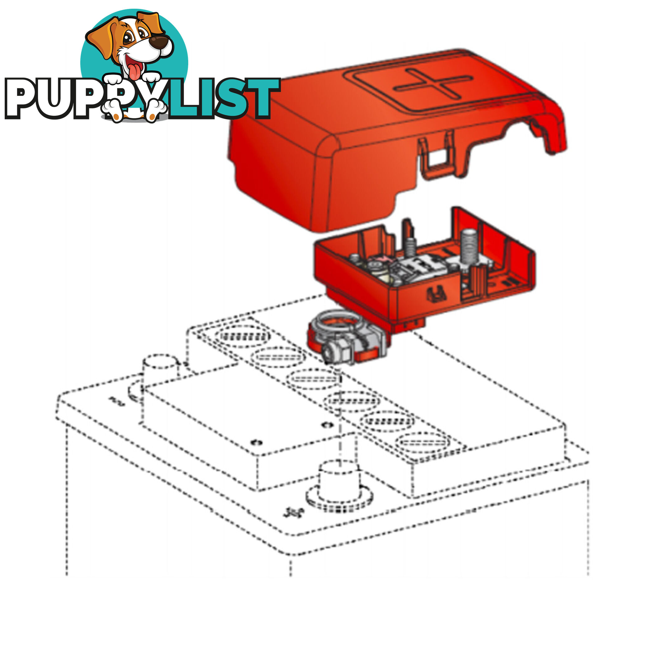 Prolec Power Distribution Unit 3 Way (2 Midi   1 Mega) SKU - 11