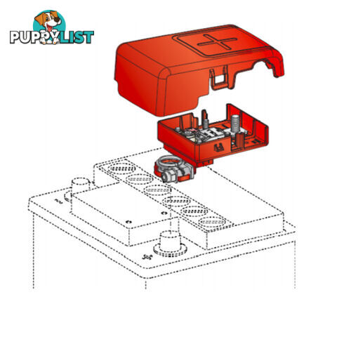 Prolec Power Distribution Unit 3 Way (2 Midi   1 Mega) SKU - 11