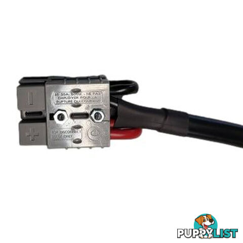 Piggyback Double 50a Anderson Style Plug to Single 50a Adaptor 300mm SKU - DC-11846