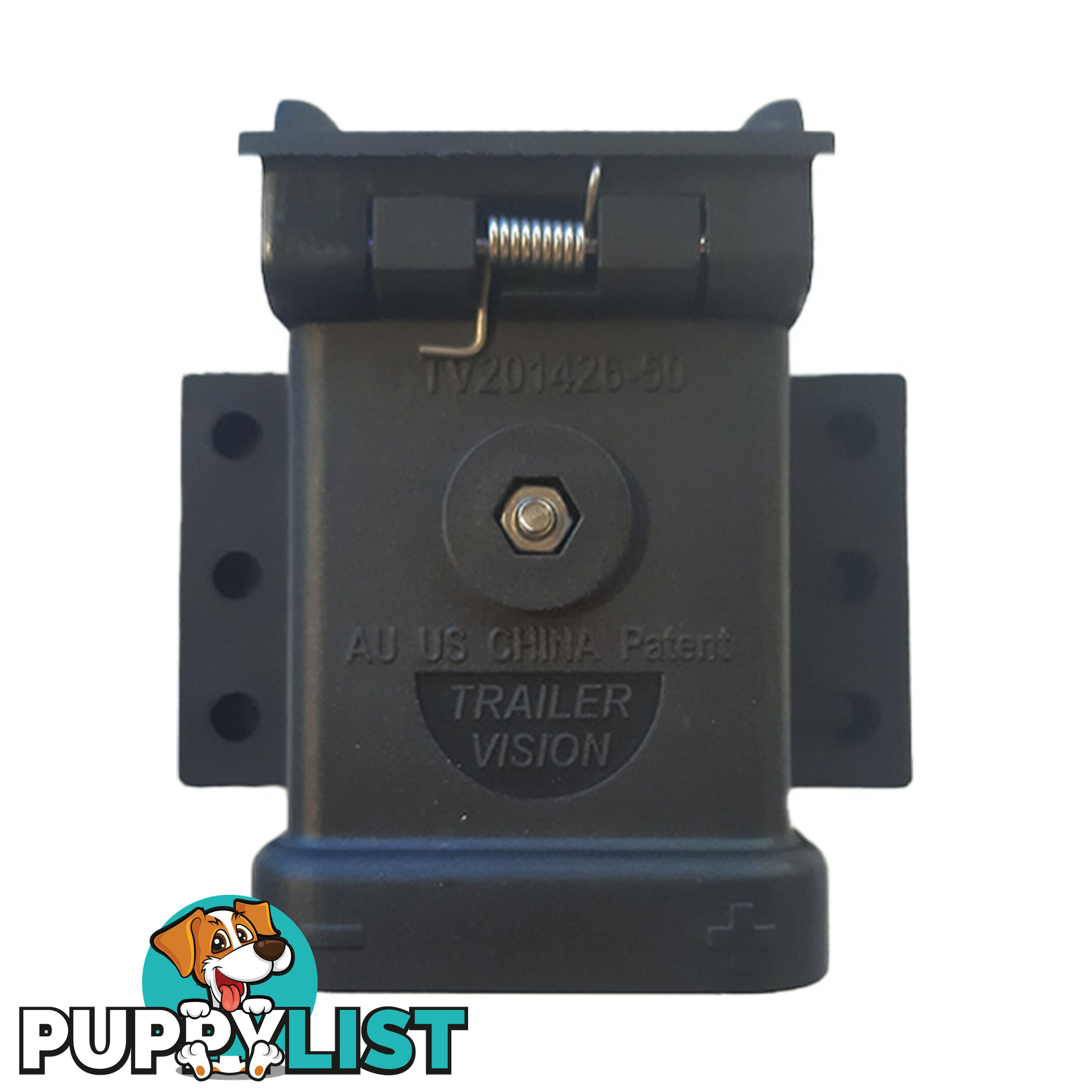 Tailer Vision 120 amp Anderson Plug Surface Mounting Kit Assembly with LED SKU - TV201426-120