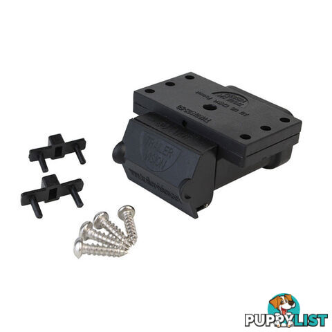 Tailer Vision 120 amp Anderson Plug Surface Mounting Kit Assembly with LED SKU - TV201426-120