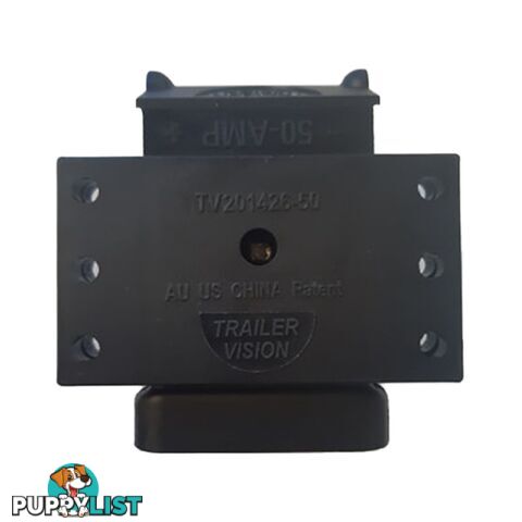 Tailer Vision 120 amp Anderson Plug Surface Mounting Kit Assembly with LED SKU - TV201426-120