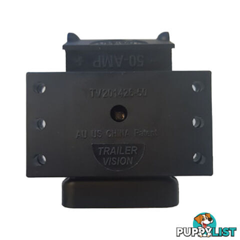 Tailer Vision 120 amp Anderson Plug Surface Mounting Kit Assembly with LED SKU - TV201426-120