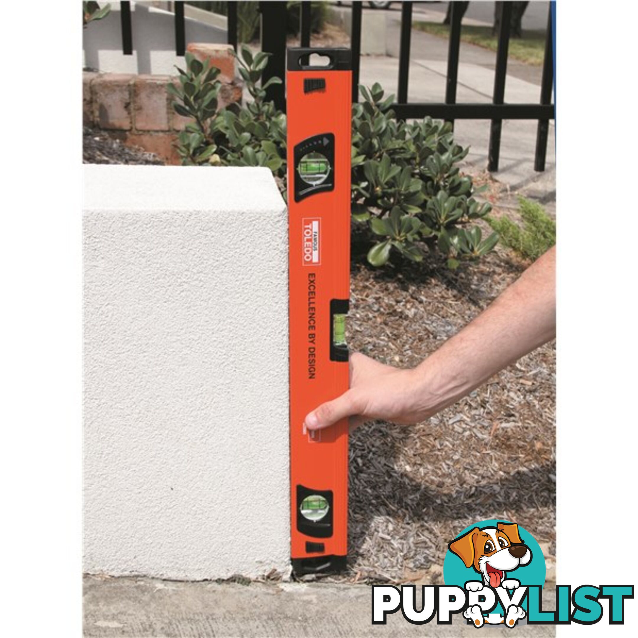 Toledo Magnetic Box Level  - 1800mm Spirit Level SKU - 322180