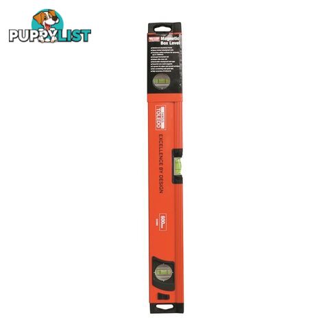 Toledo Magnetic Box Level  - 1800mm Spirit Level SKU - 322180