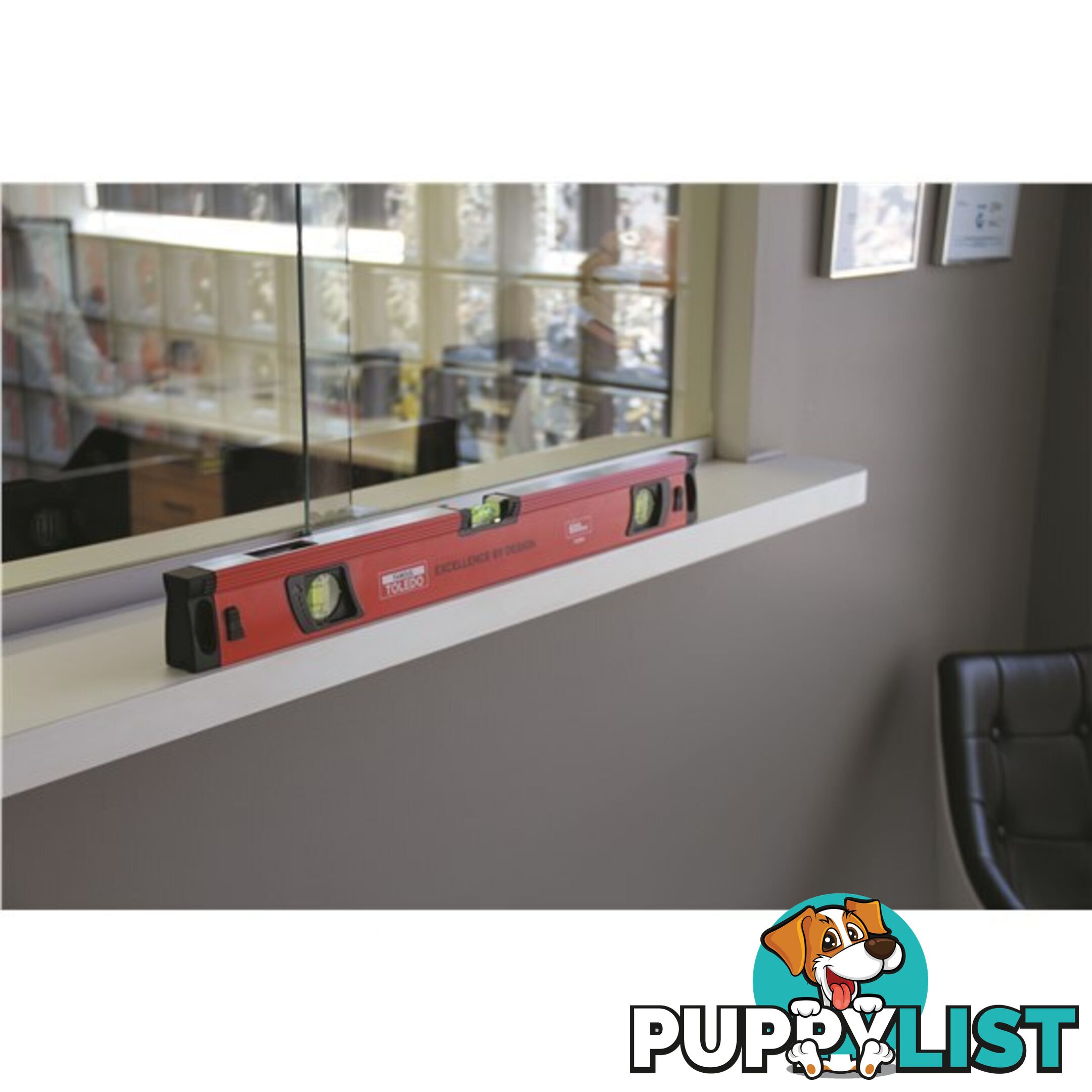 Toledo Magnetic Box Level  - 1800mm Spirit Level SKU - 322180