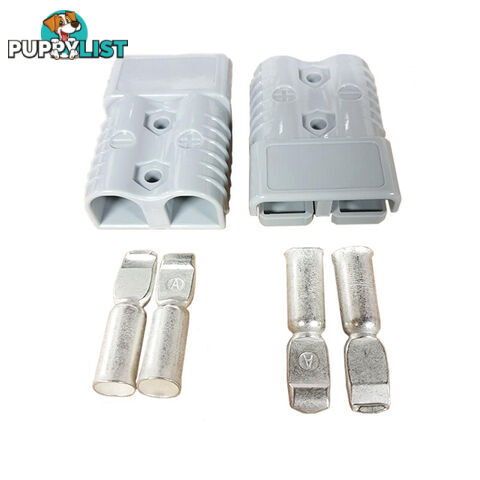 120 amp Anderson Style Plug x 2 (Pair) with Terminals SKU - DC-10045