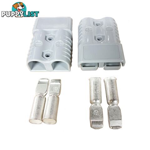 120 amp Anderson Style Plug x 2 (Pair) with Terminals SKU - DC-10045