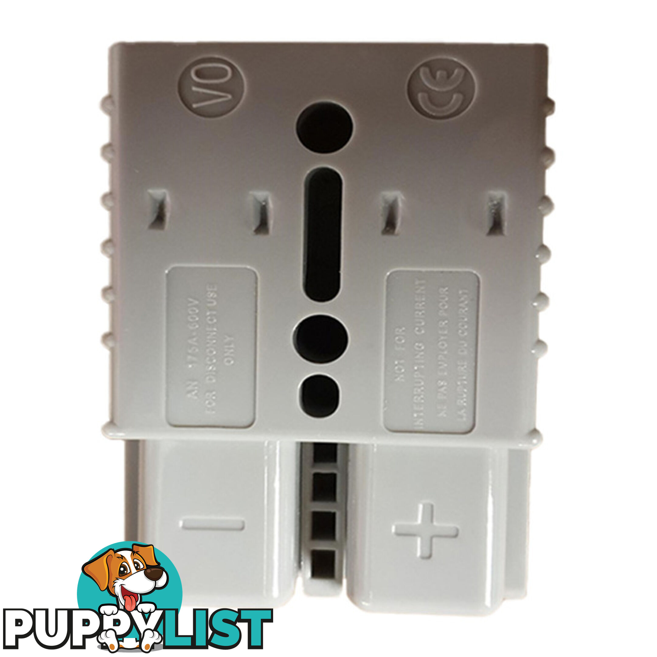 120 amp Anderson Style Plug x 2 (Pair) with Terminals SKU - DC-10045