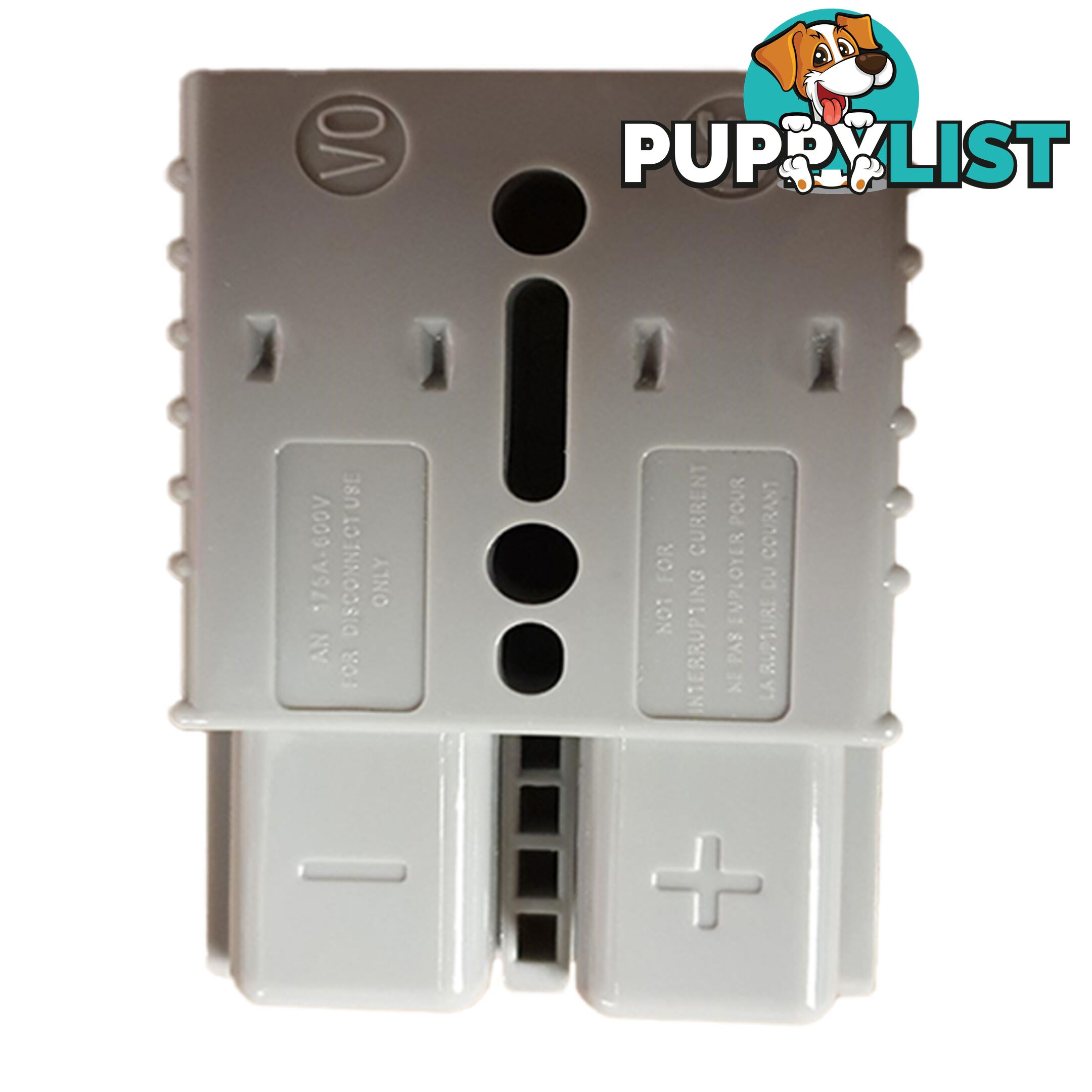 120 amp Anderson Style Plug x 2 (Pair) with Terminals SKU - DC-10045