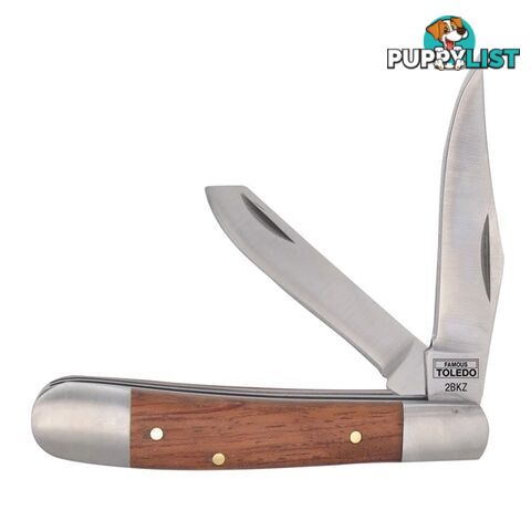 Toledo Stock Knife  - Twin Blade 70   65mm SKU - 2BKZ