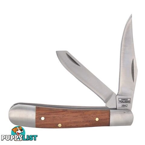 Toledo Stock Knife  - Twin Blade 70   65mm SKU - 2BKZ