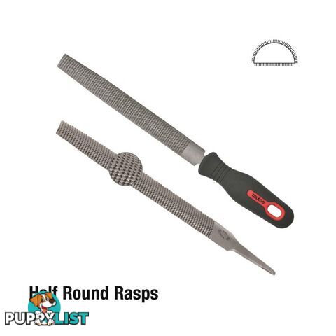 Half Round Rasp Second Cut  - 250mm SKU - 141502CD