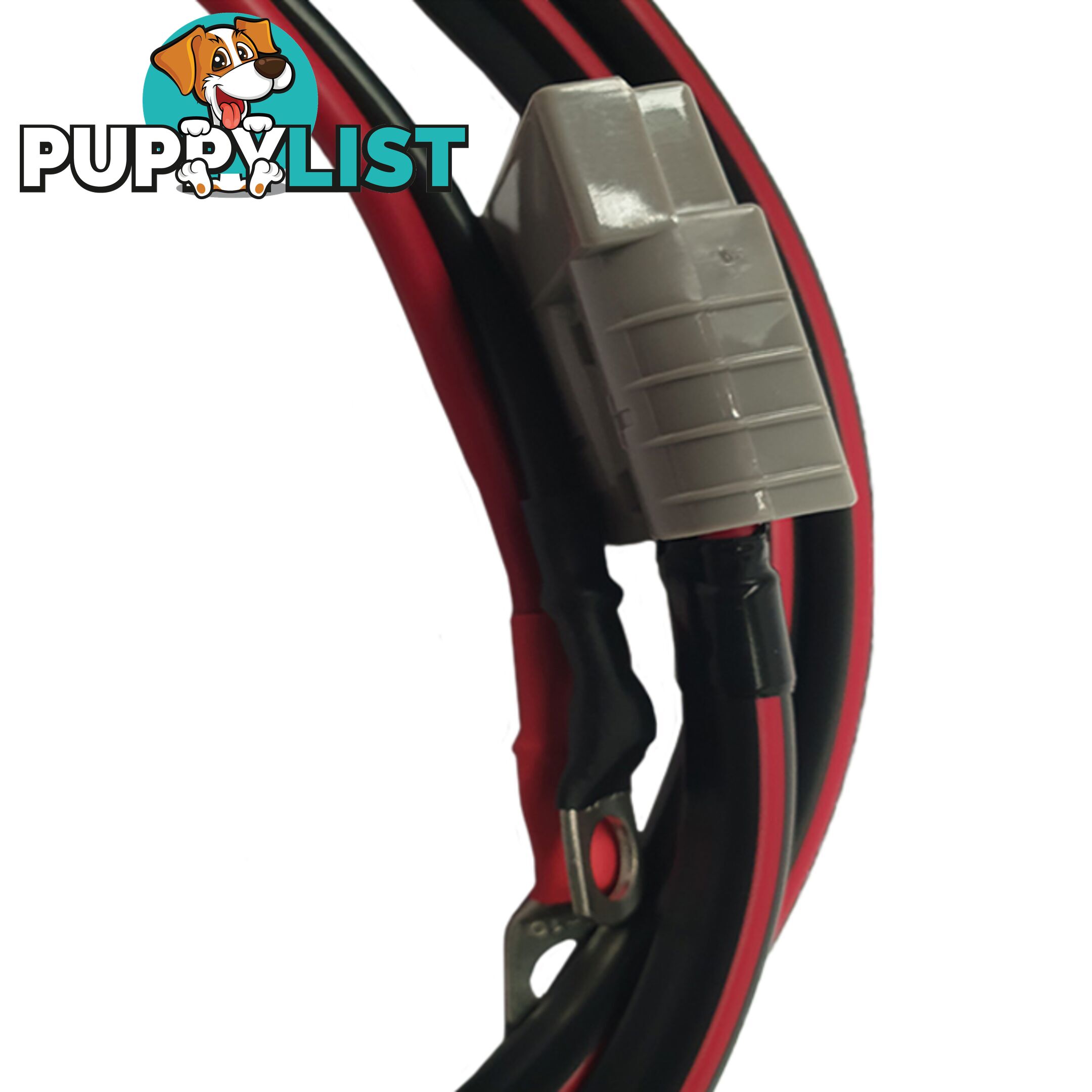 12v 50 amp Extension Lead 8 B S x 2m, 50a Resettable Fuse SKU - 8BSx2mFusedBattLug50ampAndo