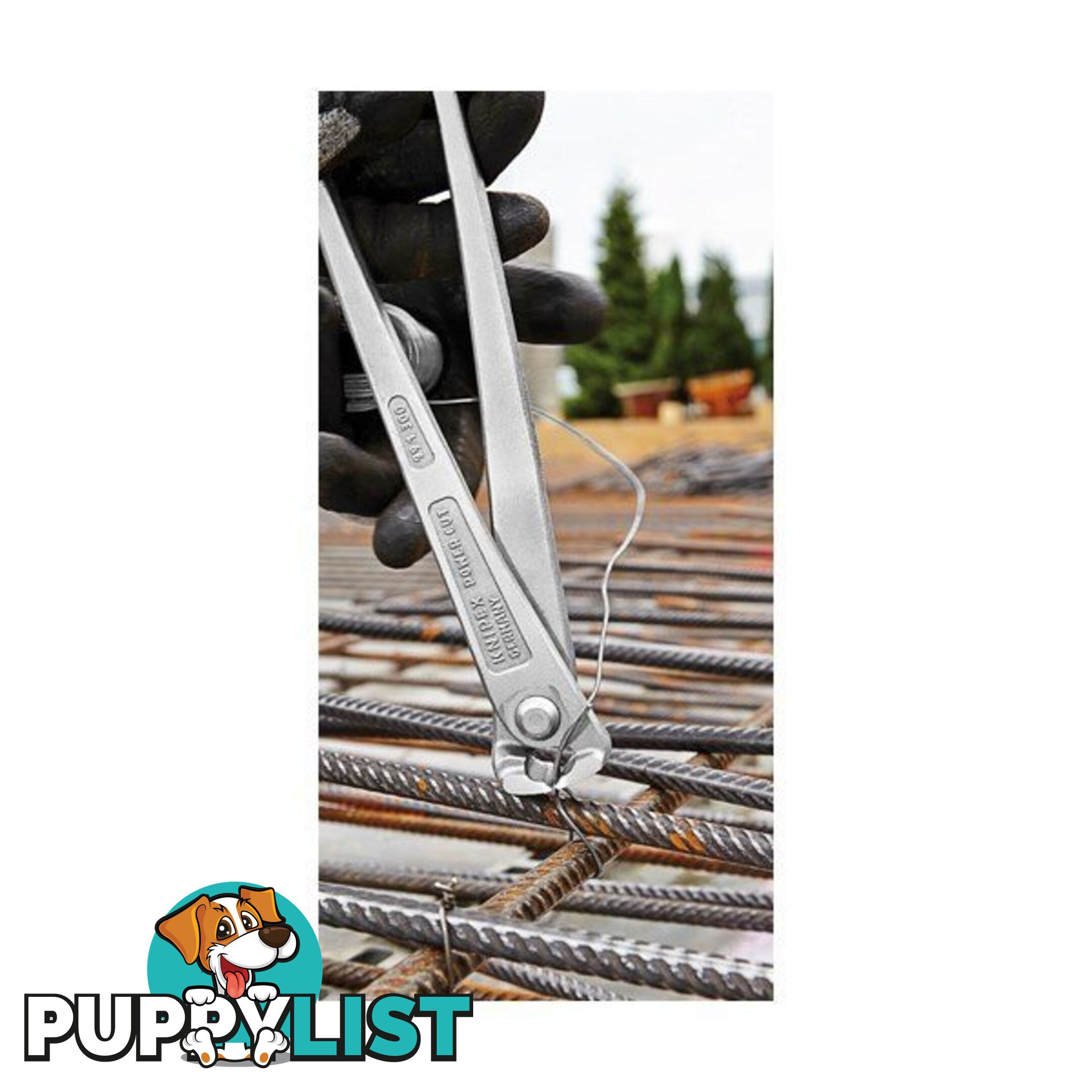 Knipex 250mm High Leverage Concreters ' Nippers  - Nickle Plated SKU - 9914250