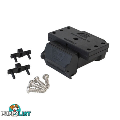 50amp Anderson Plug Mounting Kit Black with LED SKU - TV-201426-50