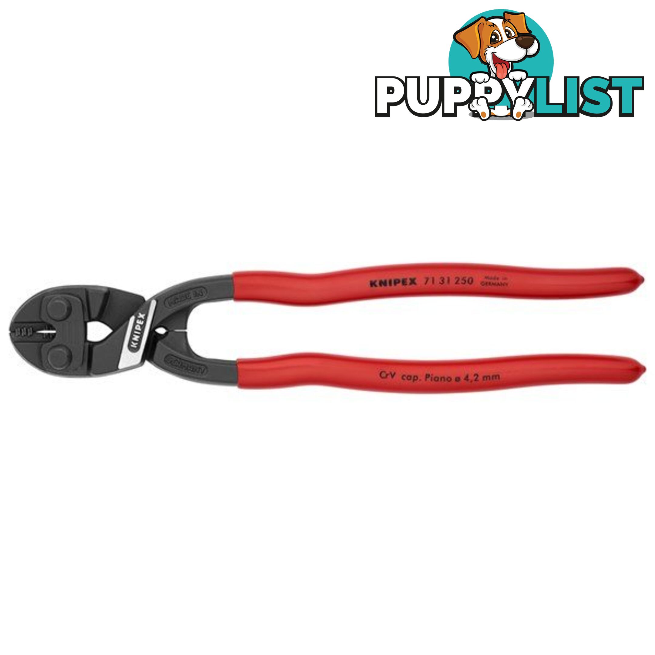 Knipex 250mm CoBoltÂ® XL  - Recess in Blade SKU - 7131250