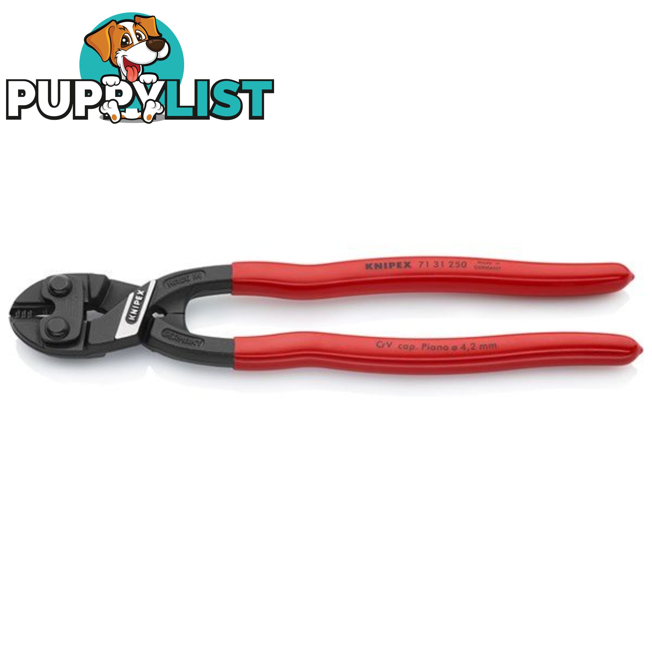 Knipex 250mm CoBoltÂ® XL  - Recess in Blade SKU - 7131250