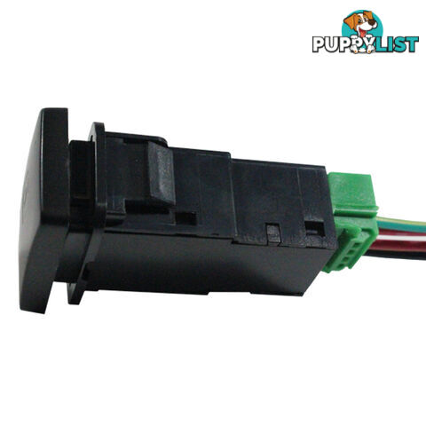 Camera Switch Compatible with Toyota 12V Blue B/Light SKU - BB-10236