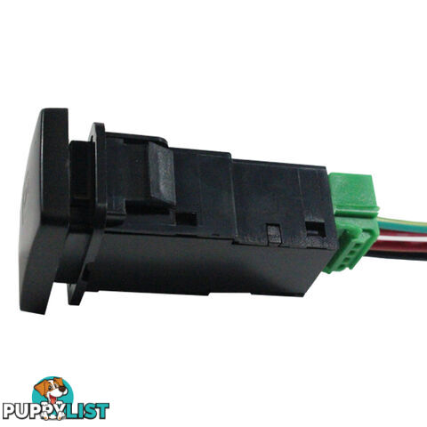 Camera Switch Compatible with Toyota 12V Blue B/Light SKU - BB-10236