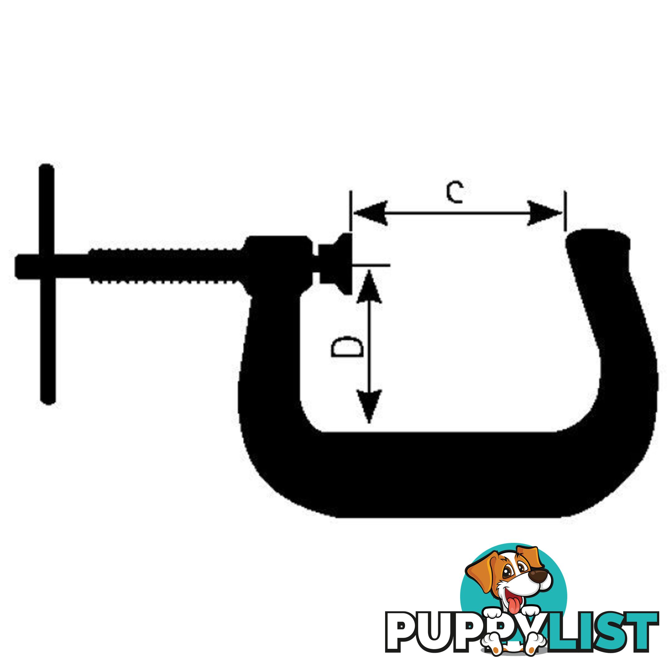 G-Clamp  - 100mm SKU - 301871