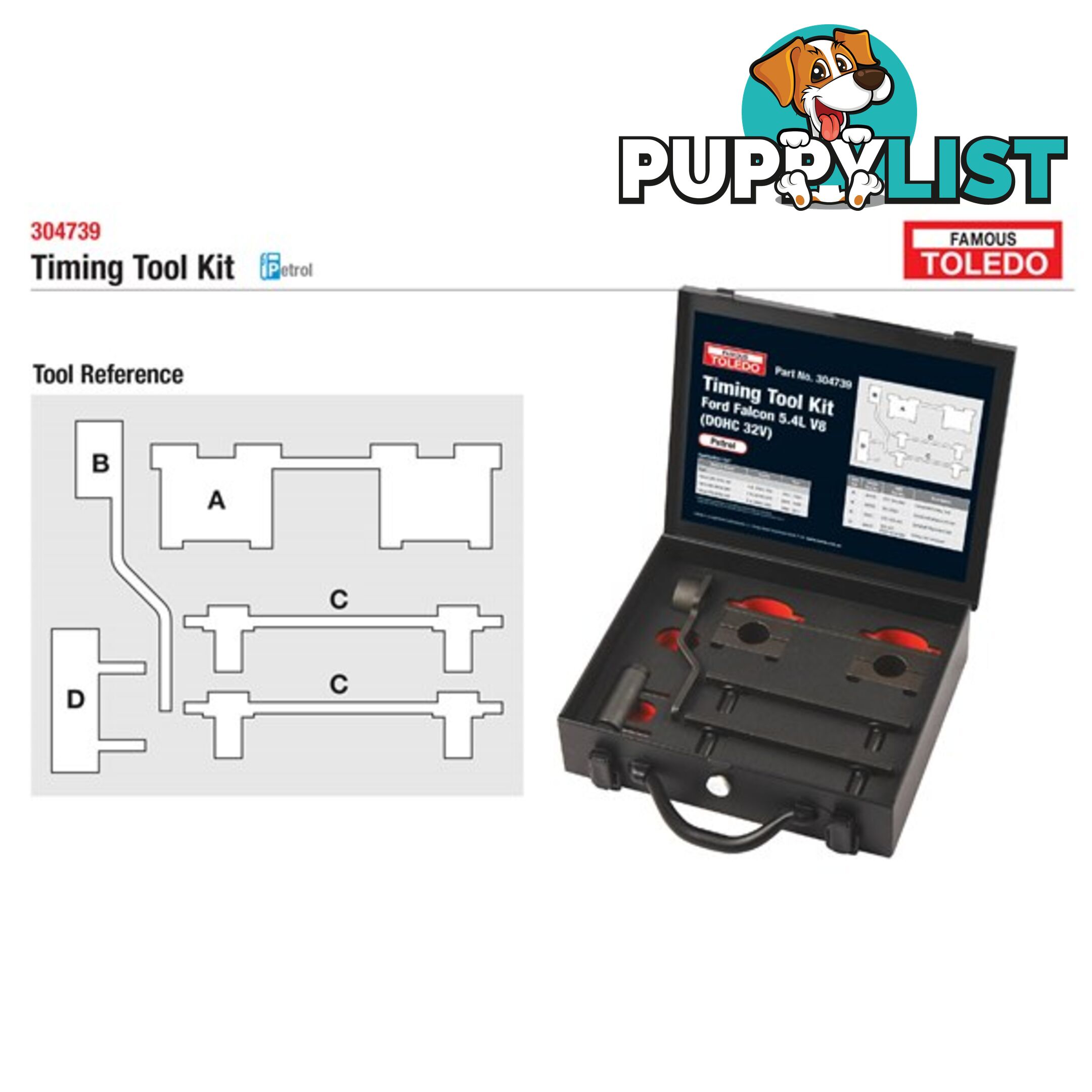 Toledo Timing Tool Kit  - Ford SKU - 304739