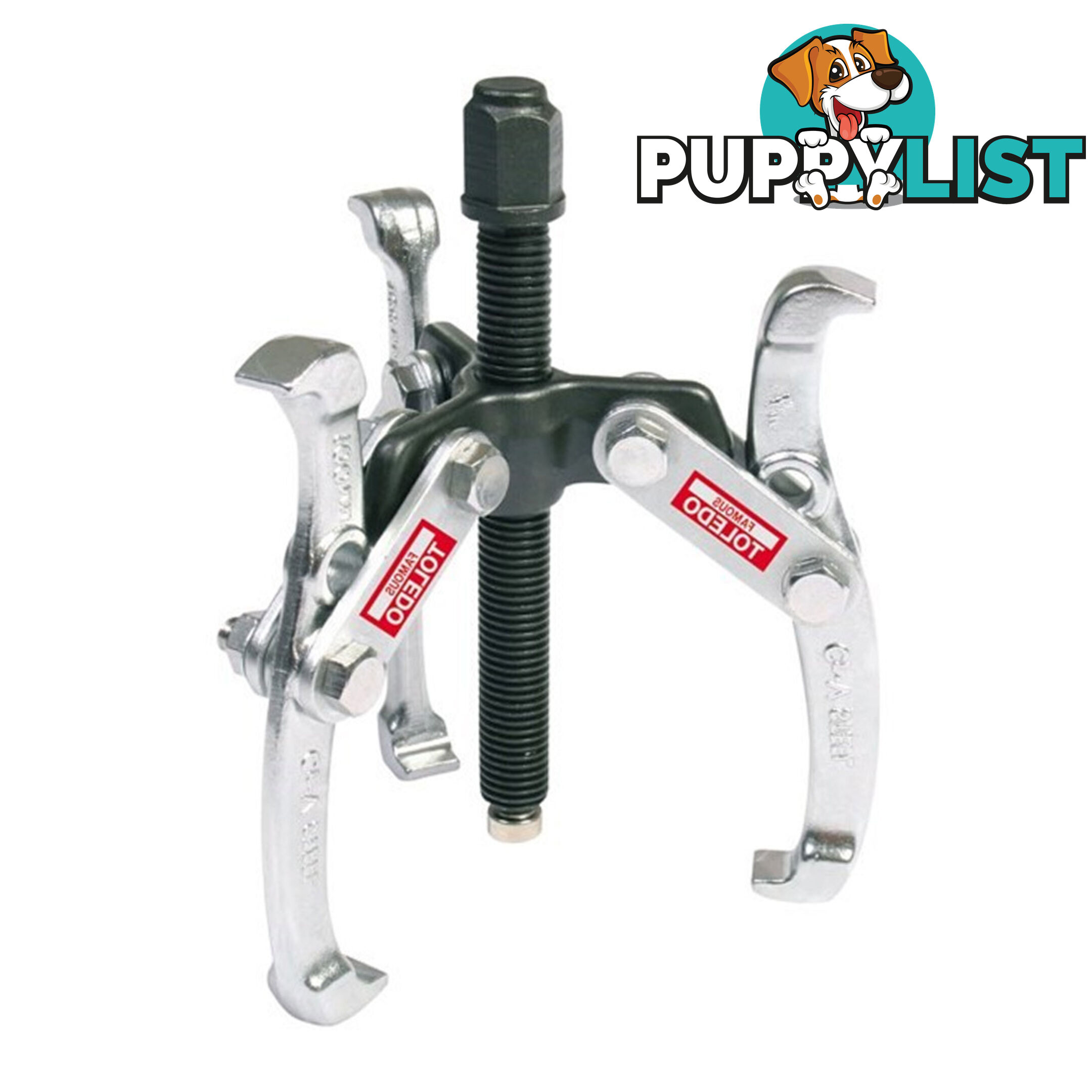 Toledo Twin   Triple Leg Mechanical Puller Set  - 75mm SKU - 224030