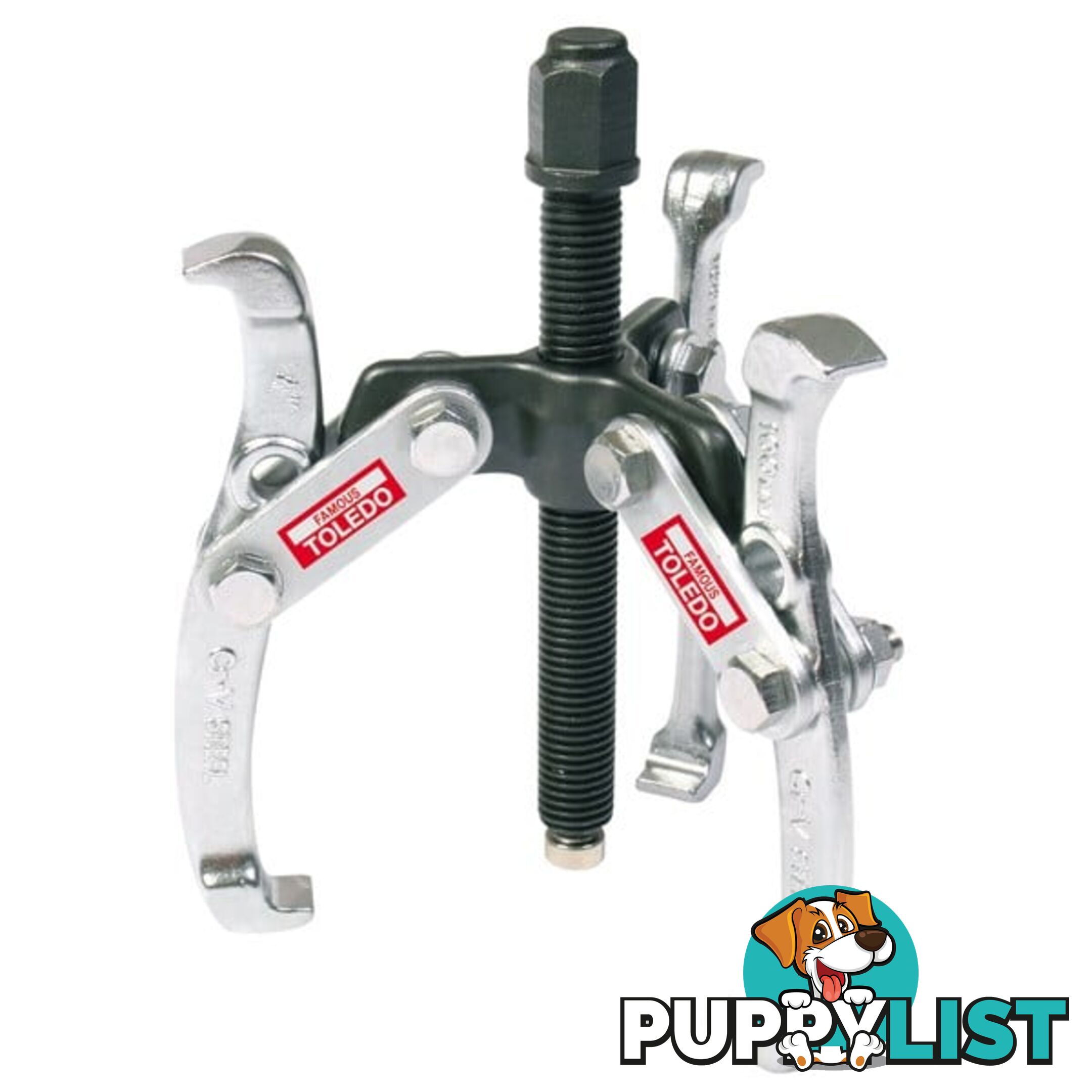 Toledo Twin   Triple Leg Mechanical Puller Set  - 75mm SKU - 224030