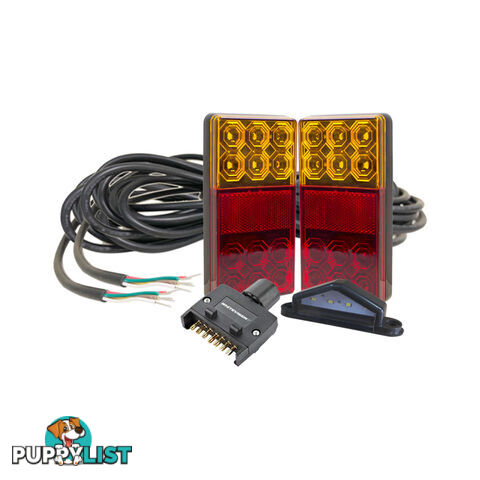 Whitevision 10-30v CRL120 Series 9m Cable Trailer kit / Lamp only SKU - CRL120LEDVLH9, CRL120LEDVRH9, CRL120LEDVKIT9, CRL120LEDVKIT9R, CRL120LEDVKIT9PK