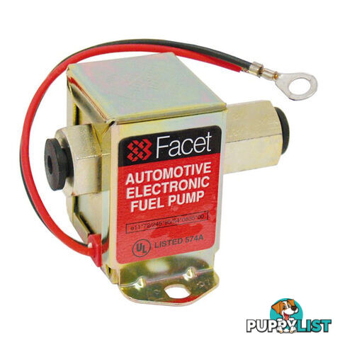 Facet 12v Fuel Pump Solid State 7  - 10psi Petrol / Diesel SKU - E62-0002