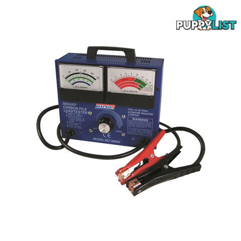 Matson Carbon Pile Battery Load Tester 500A, Tests Batteries up to 1000CCA SKU - 500A2