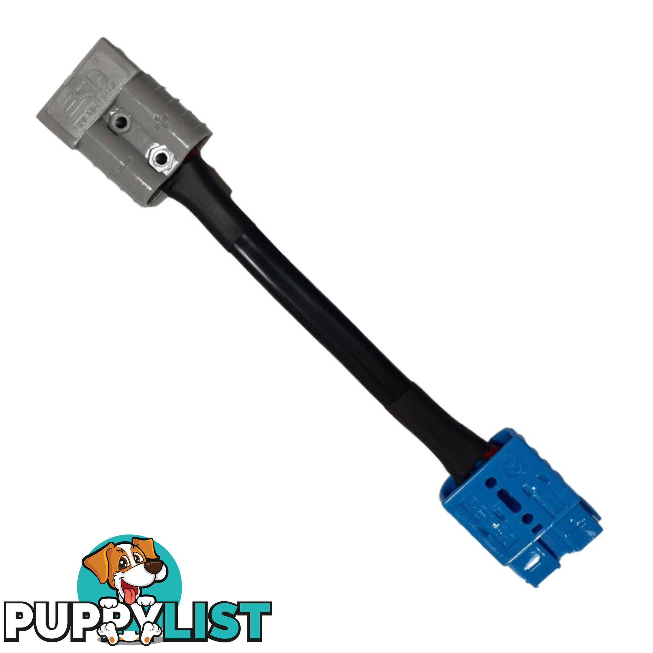 50amp Anderson Connector Grey to 50 amp Anderson Connector Blue Adaptor SKU - 50agrey-50blue